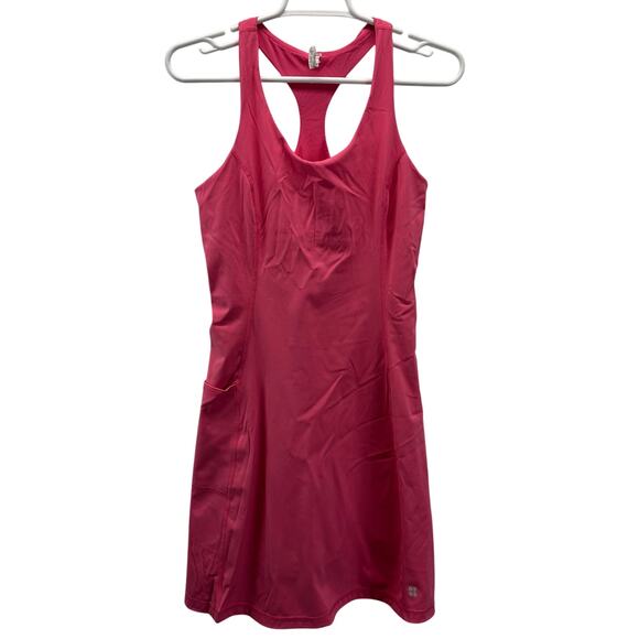 Sweaty Betty Power Pro Racerback Workout Sport Dress Pink Small - Picture 1 of 11